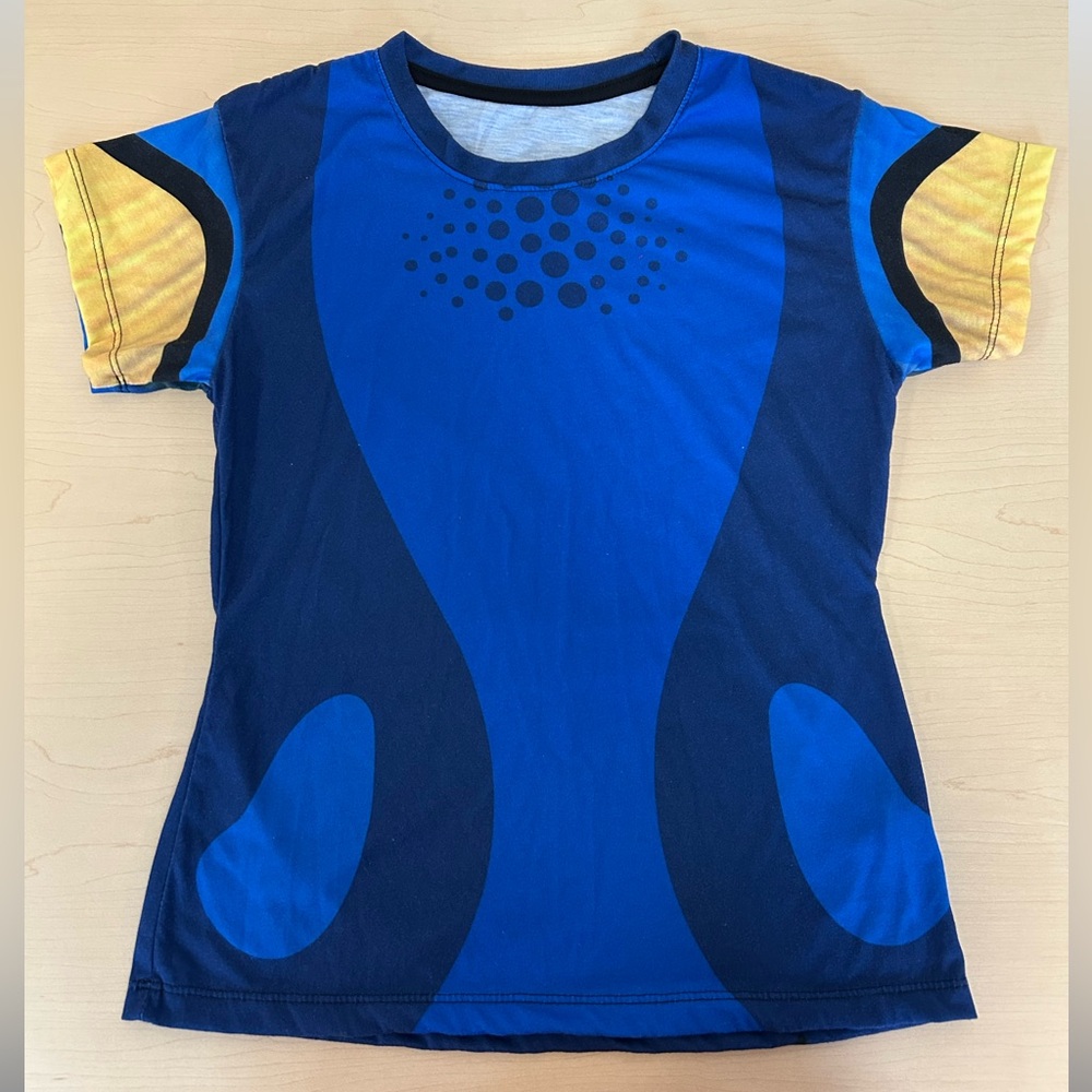 Dory Blue and Yellow Kids Costume T-Shirt